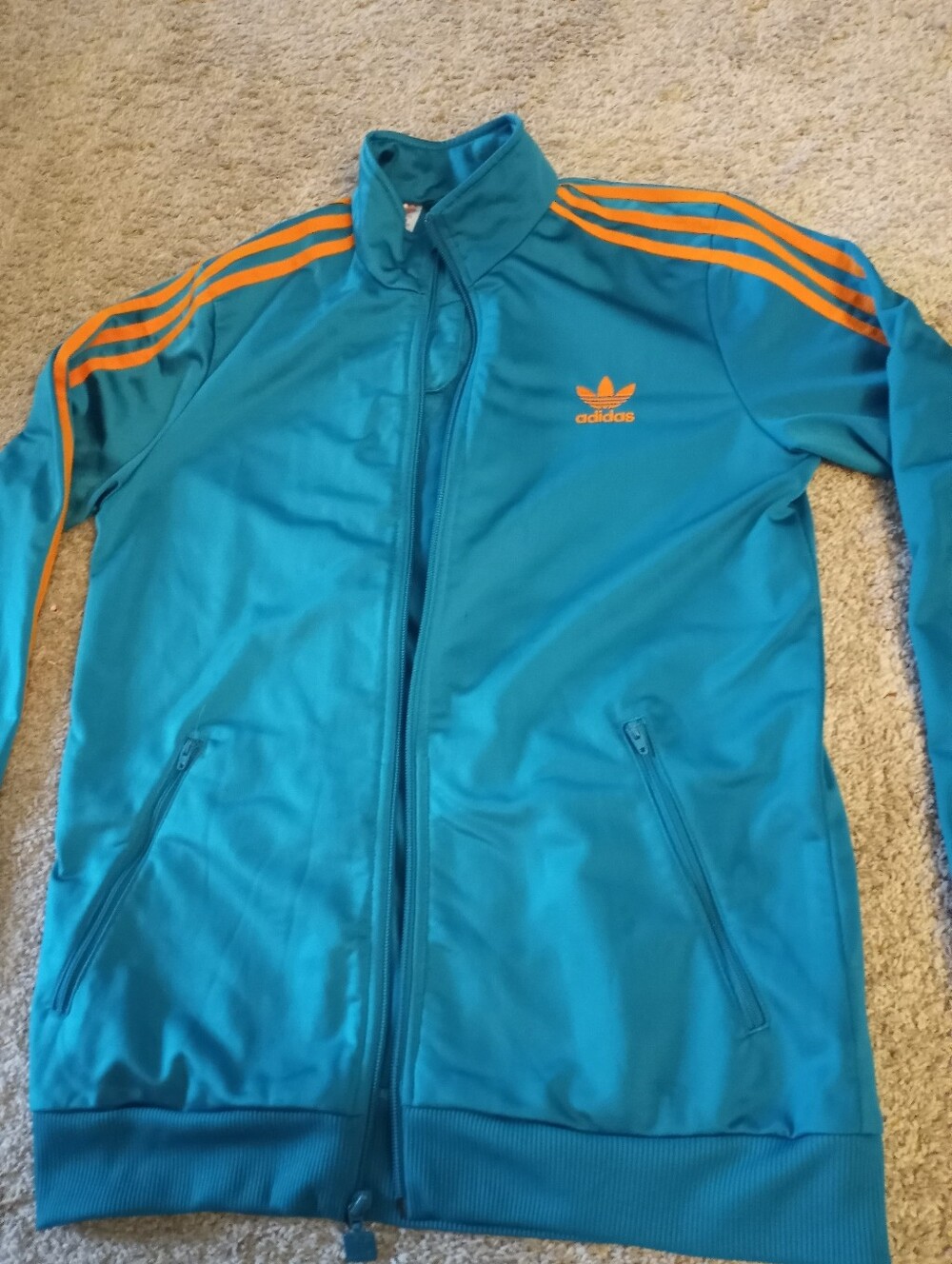 Adidas Long Sleeve Zip Up Jacket - Picture 3 of 11
